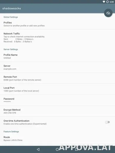 Shadowsocks скриншот 5