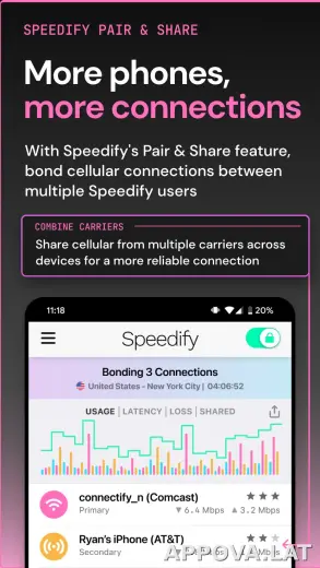 Speedify скриншот 5