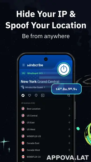 Windscribe скриншот 5