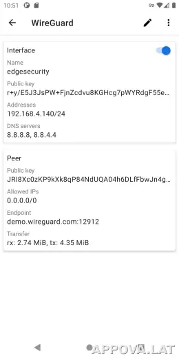 WireGuard скриншот 2